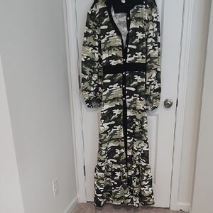 Camouflage Maxi Dress